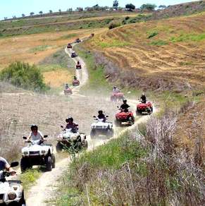 Quad biking in Marbella, Inland white villages and mountain guided tours, Costa del Sol
